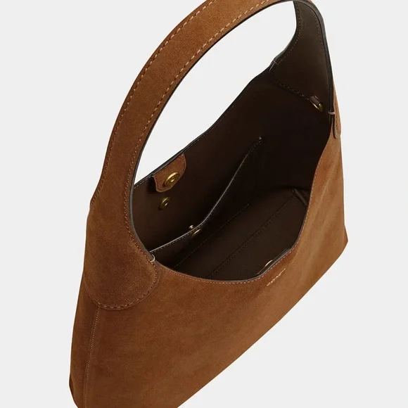 COACH Brooklyn 28 Suede Hobo Bag - Picture 3 of 6
